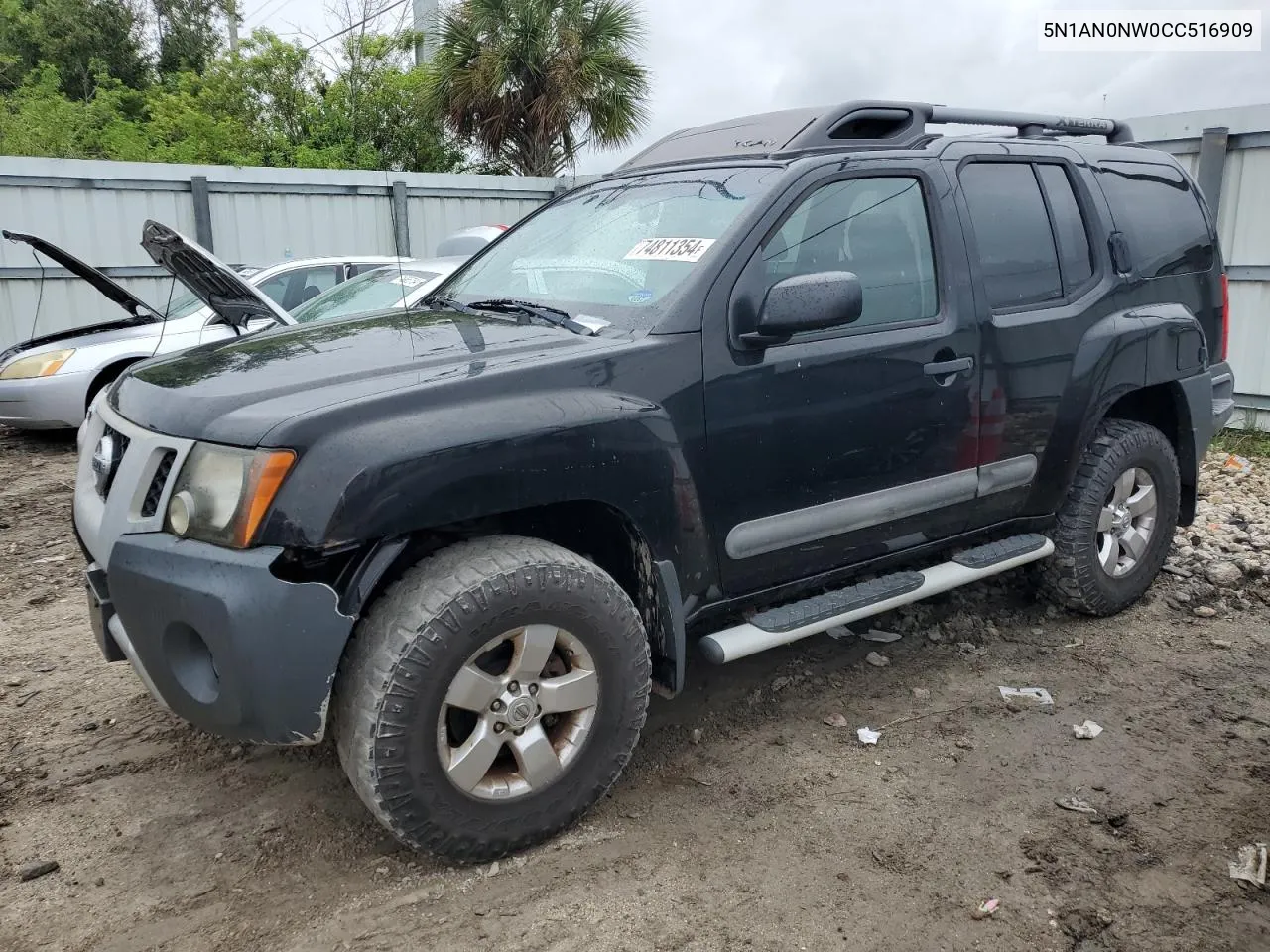 2012 Nissan Xterra Off Road VIN: 5N1AN0NW0CC516909 Lot: 74811354