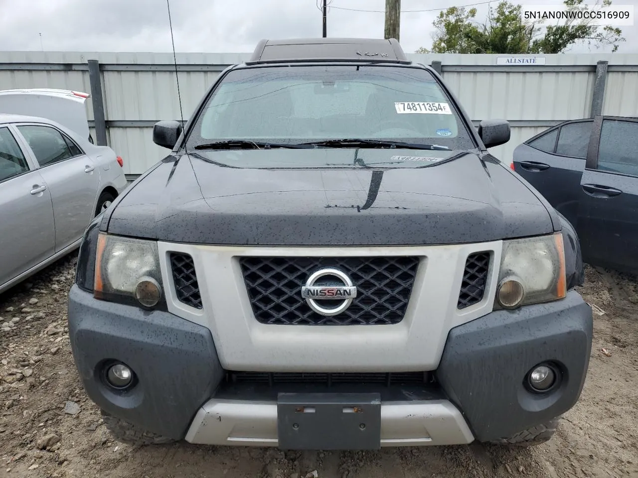 2012 Nissan Xterra Off Road VIN: 5N1AN0NW0CC516909 Lot: 74811354