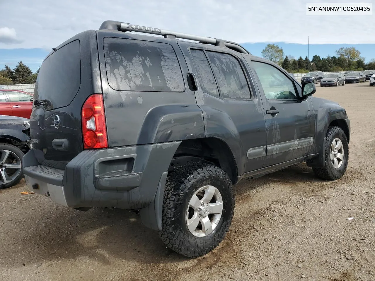 2012 Nissan Xterra Off Road VIN: 5N1AN0NW1CC520435 Lot: 75074884