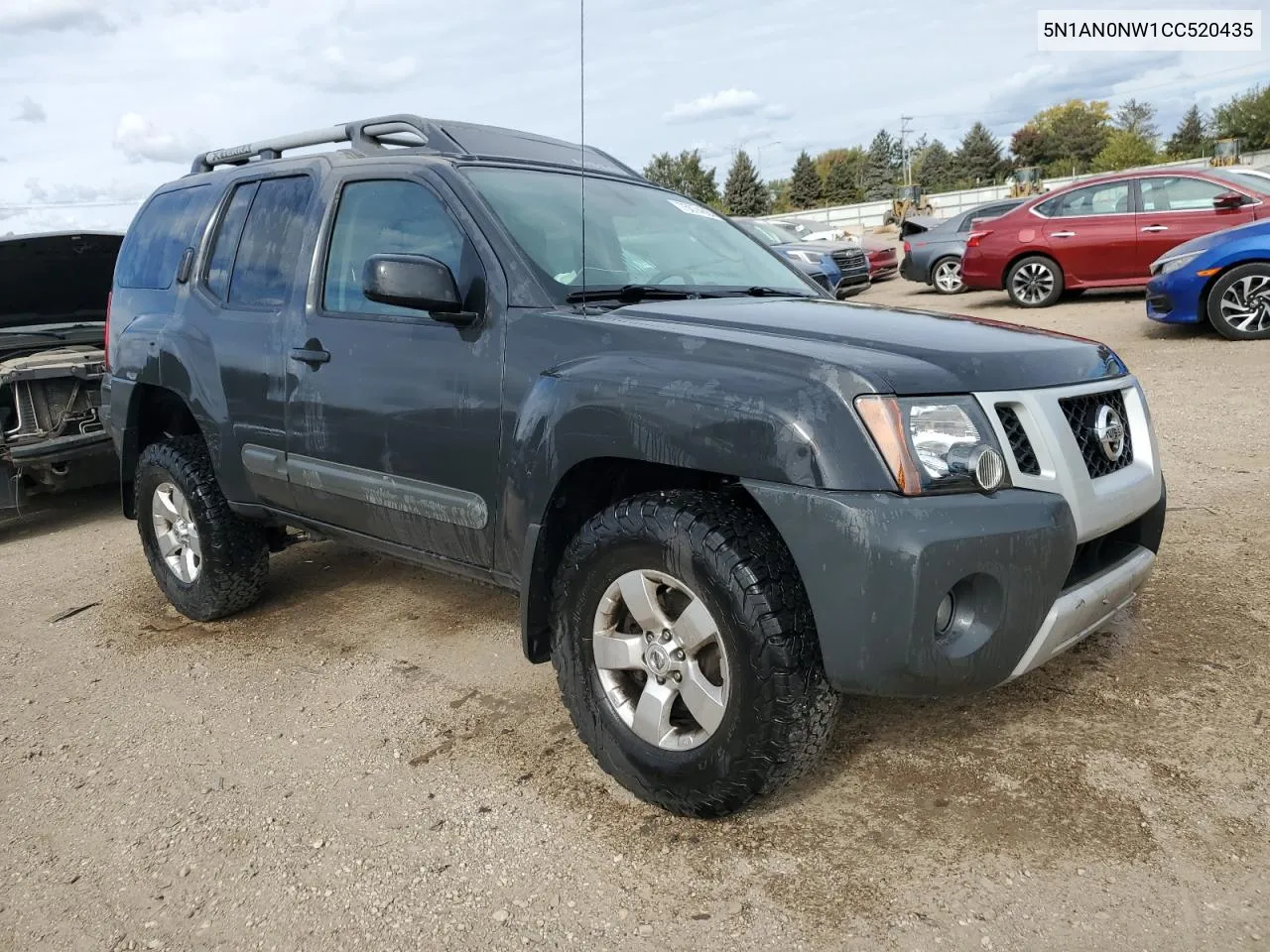 2012 Nissan Xterra Off Road VIN: 5N1AN0NW1CC520435 Lot: 75074884