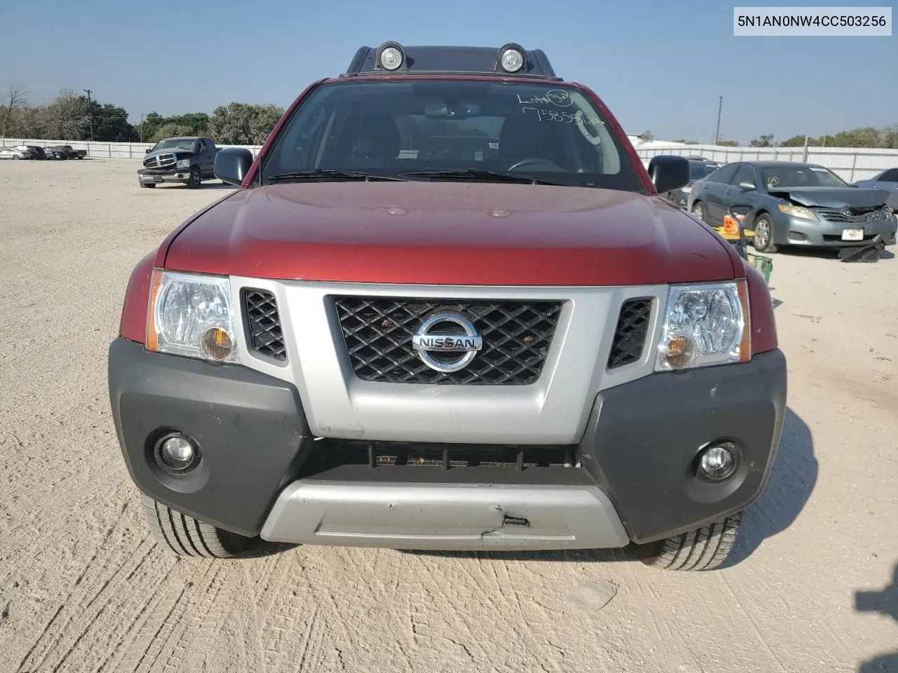 2012 Nissan Xterra Off Road VIN: 5N1AN0NW4CC503256 Lot: 75855124