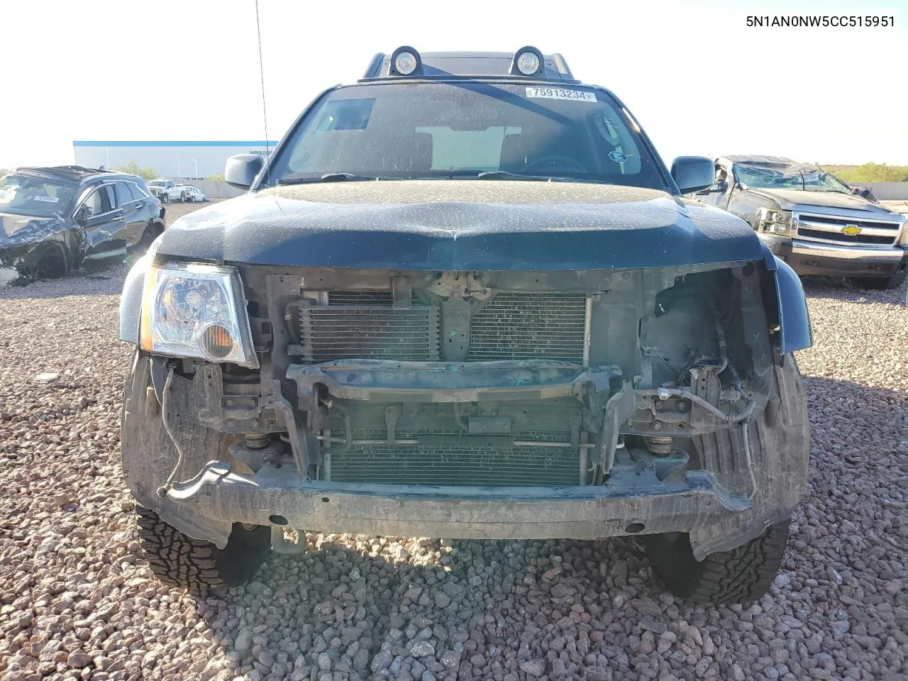 2012 Nissan Xterra Off Road VIN: 5N1AN0NW5CC515951 Lot: 75913234