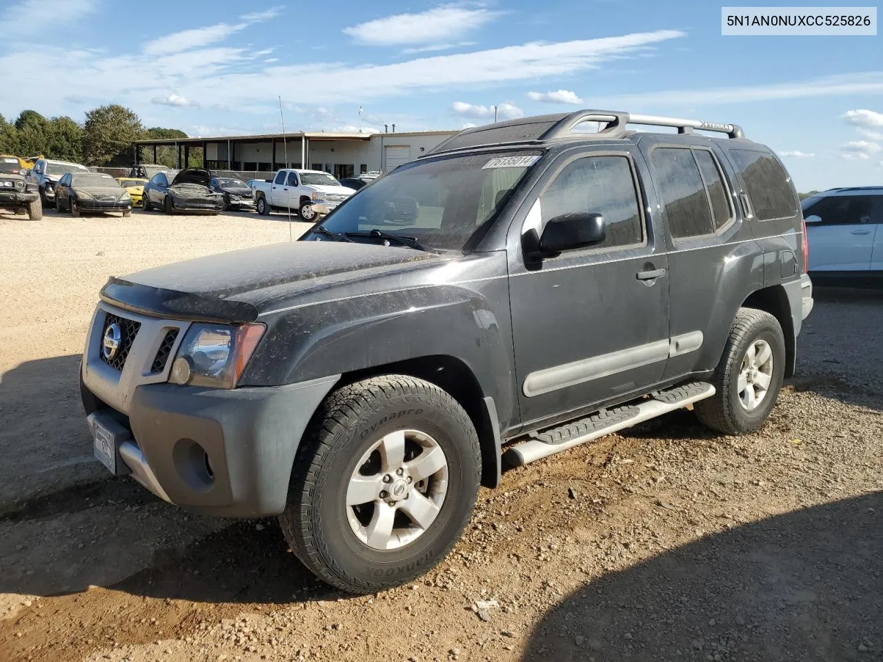 2012 Nissan Xterra Off Road VIN: 5N1AN0NUXCC525826 Lot: 76135014