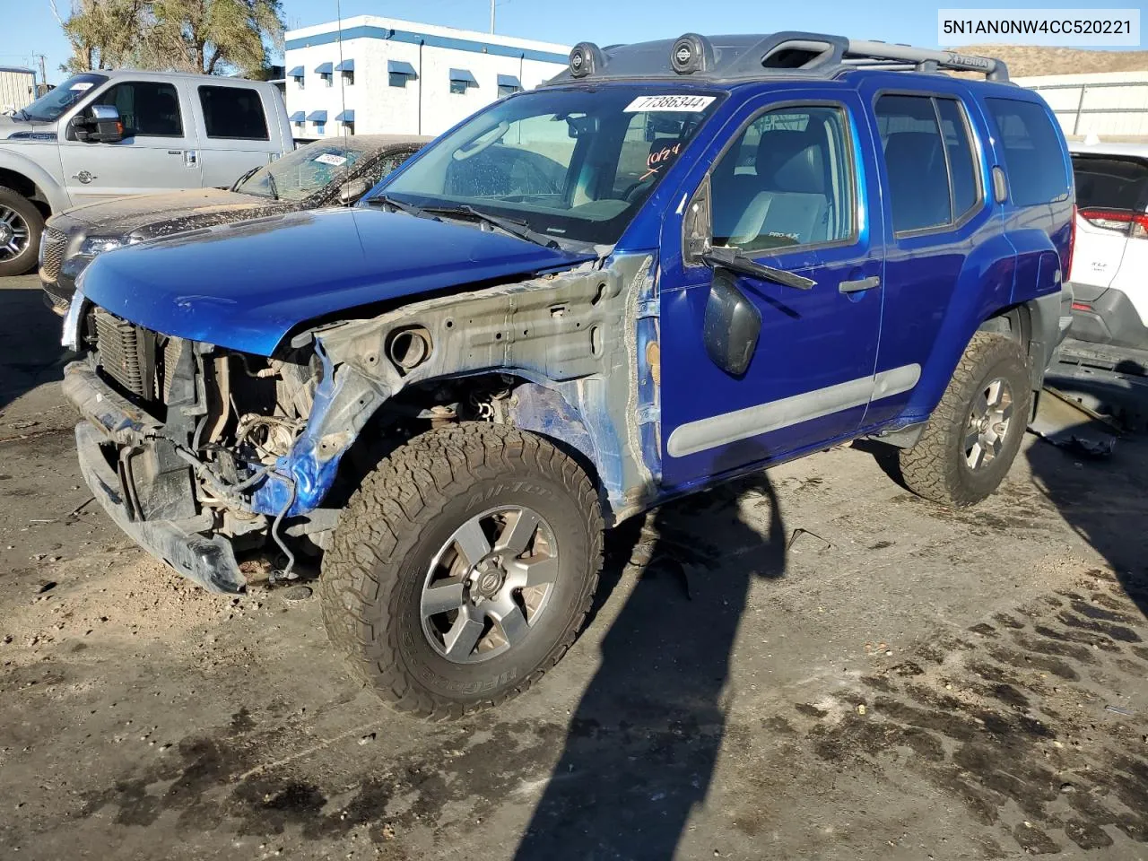 2012 Nissan Xterra Off Road VIN: 5N1AN0NW4CC520221 Lot: 77386344