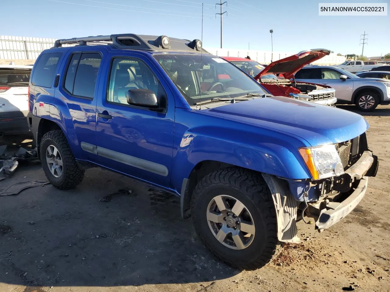 2012 Nissan Xterra Off Road VIN: 5N1AN0NW4CC520221 Lot: 77386344