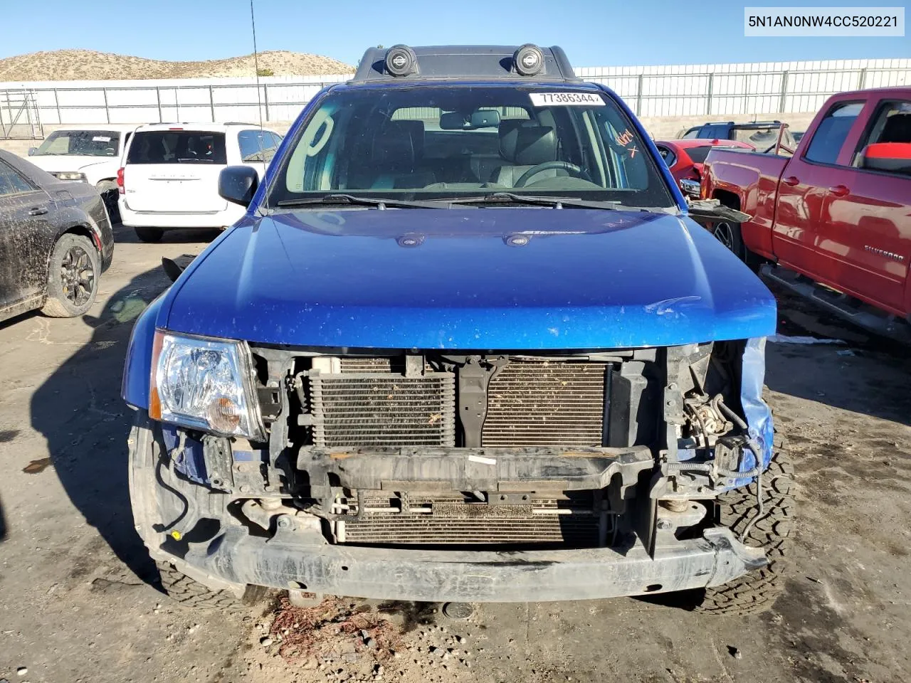 2012 Nissan Xterra Off Road VIN: 5N1AN0NW4CC520221 Lot: 77386344