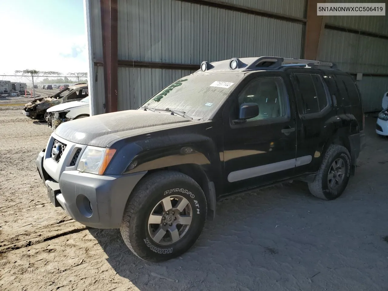 2012 Nissan Xterra Off Road VIN: 5N1AN0NWXCC506419 Lot: 77597144