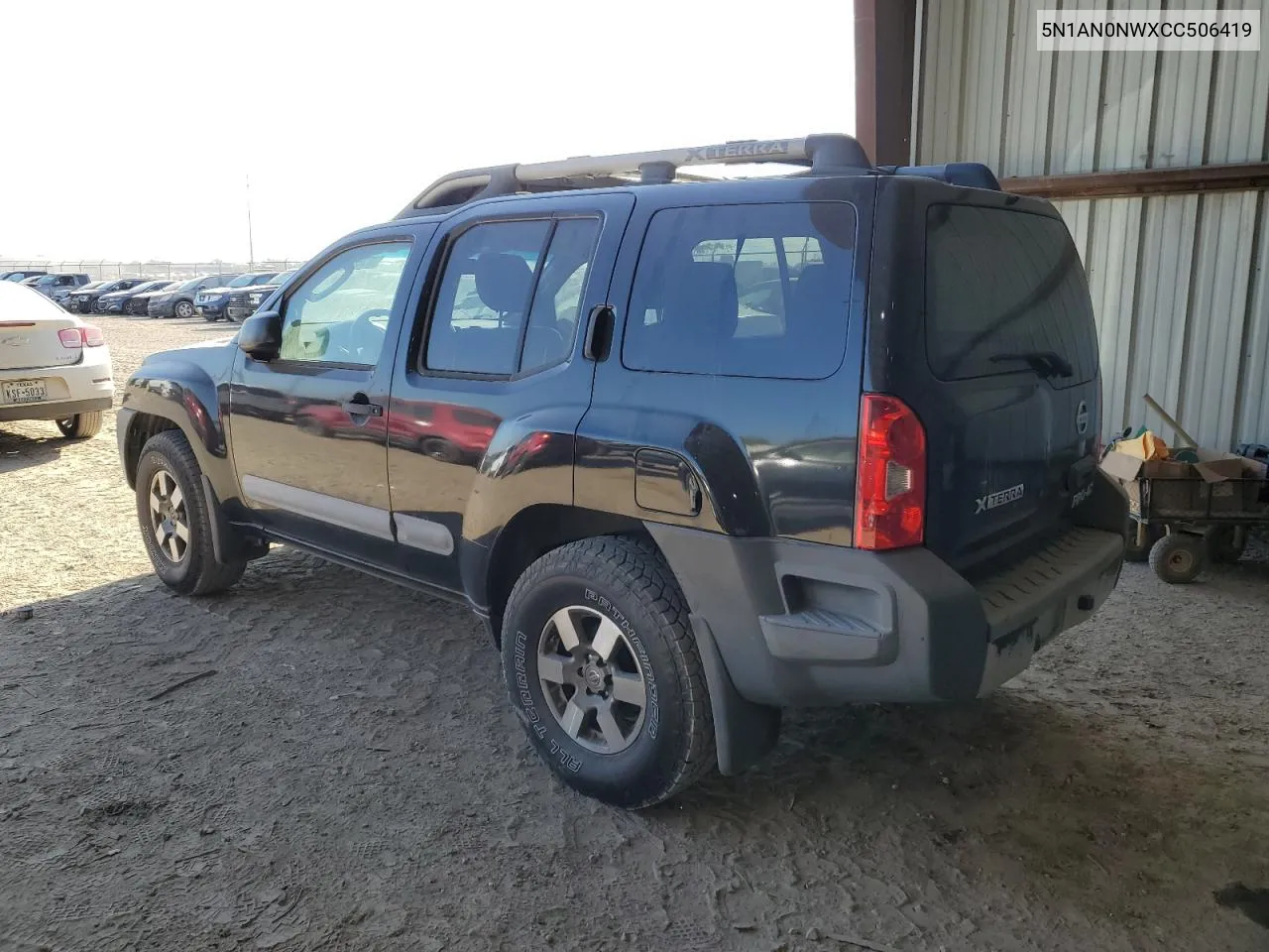 2012 Nissan Xterra Off Road VIN: 5N1AN0NWXCC506419 Lot: 77597144