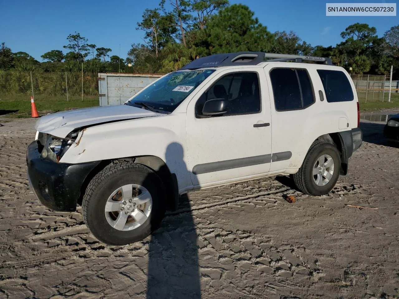 2012 Nissan Xterra Off Road VIN: 5N1AN0NW6CC507230 Lot: 77857184