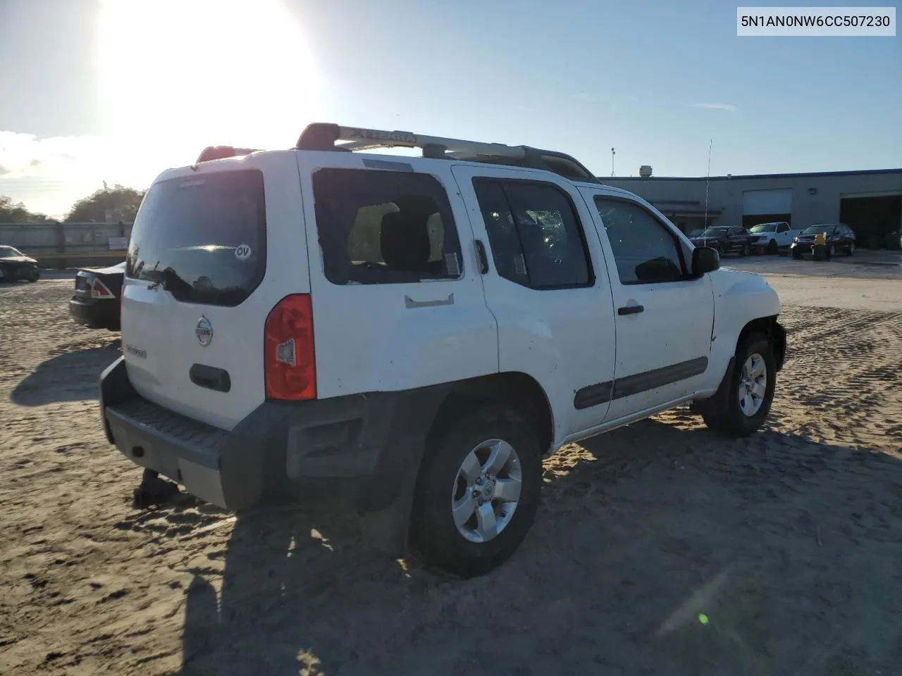 2012 Nissan Xterra Off Road VIN: 5N1AN0NW6CC507230 Lot: 77857184