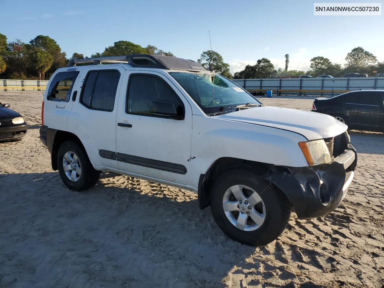 2012 Nissan Xterra Off Road VIN: 5N1AN0NW6CC507230 Lot: 77857184