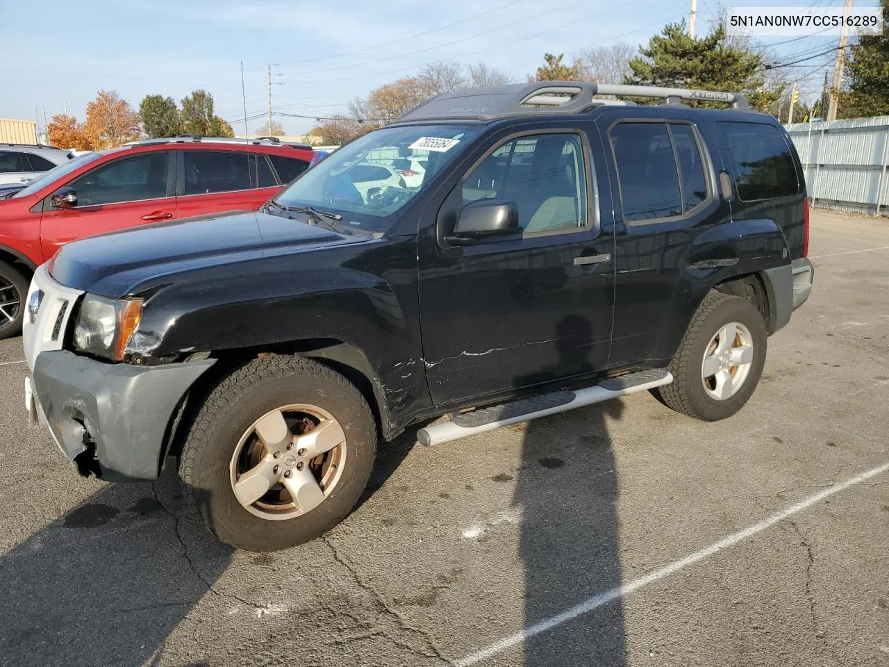 2012 Nissan Xterra Off Road VIN: 5N1AN0NW7CC516289 Lot: 78055064