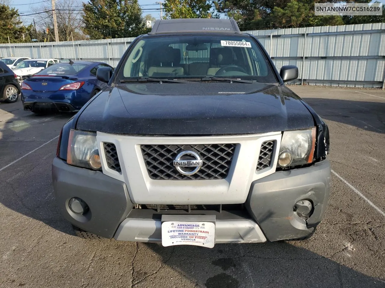 2012 Nissan Xterra Off Road VIN: 5N1AN0NW7CC516289 Lot: 78055064