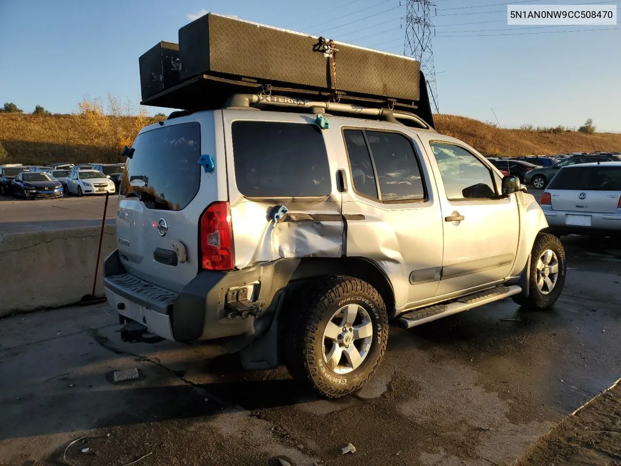 2012 Nissan Xterra Off Road VIN: 5N1AN0NW9CC508470 Lot: 78415884