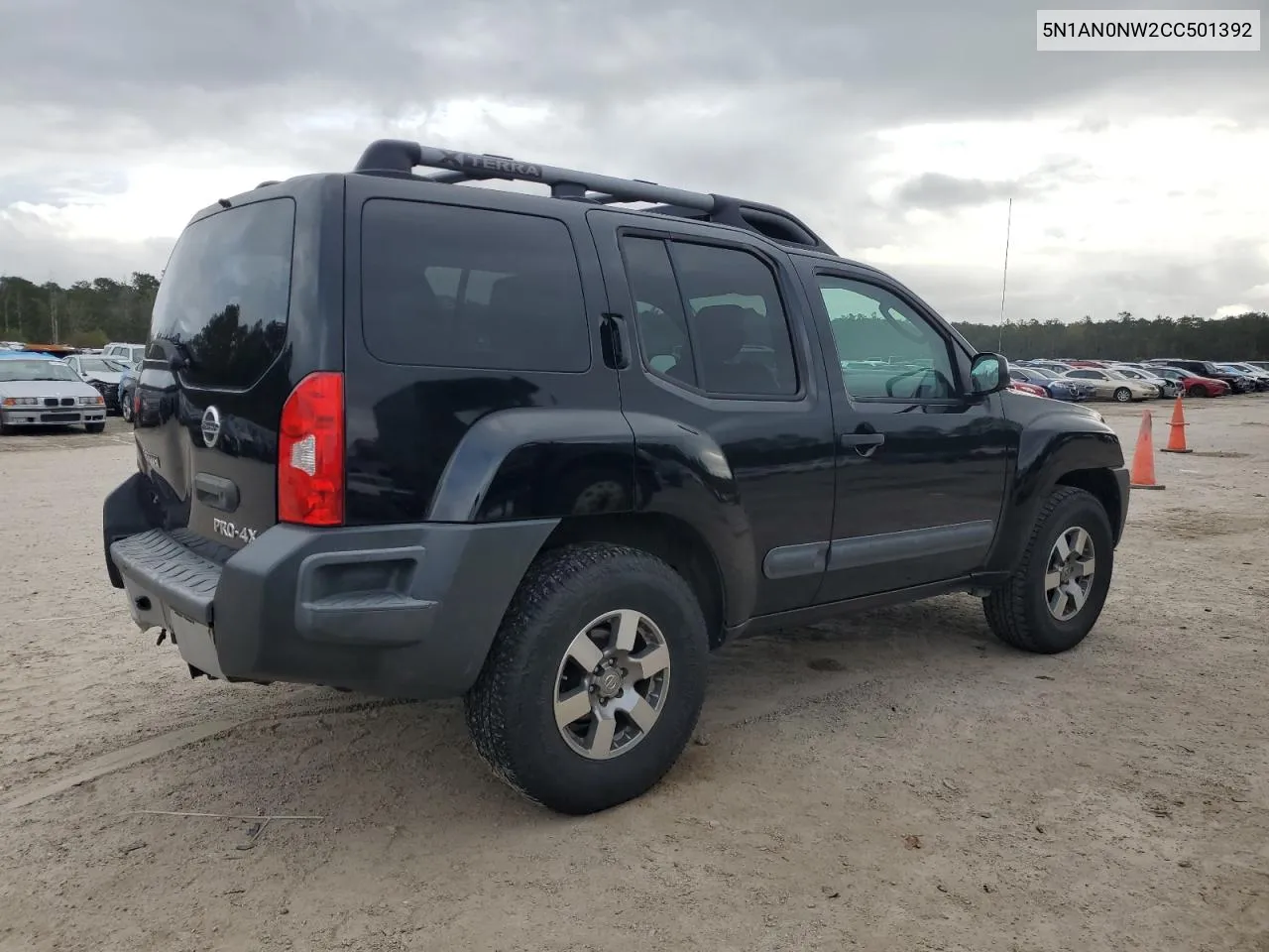 2012 Nissan Xterra Off Road VIN: 5N1AN0NW2CC501392 Lot: 79447414