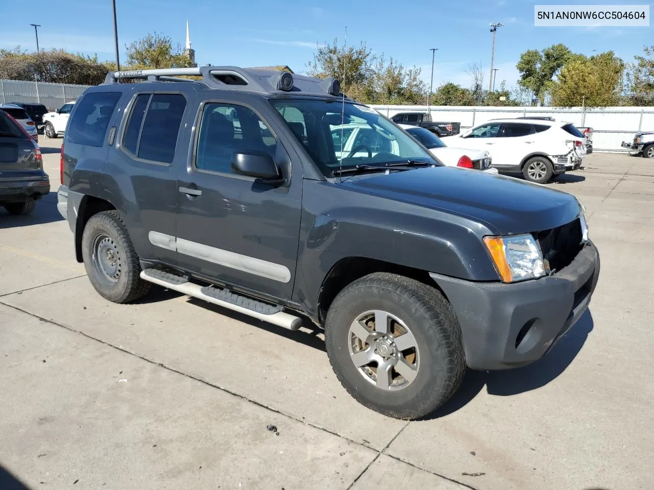 2012 Nissan Xterra Off Road VIN: 5N1AN0NW6CC504604 Lot: 80049934