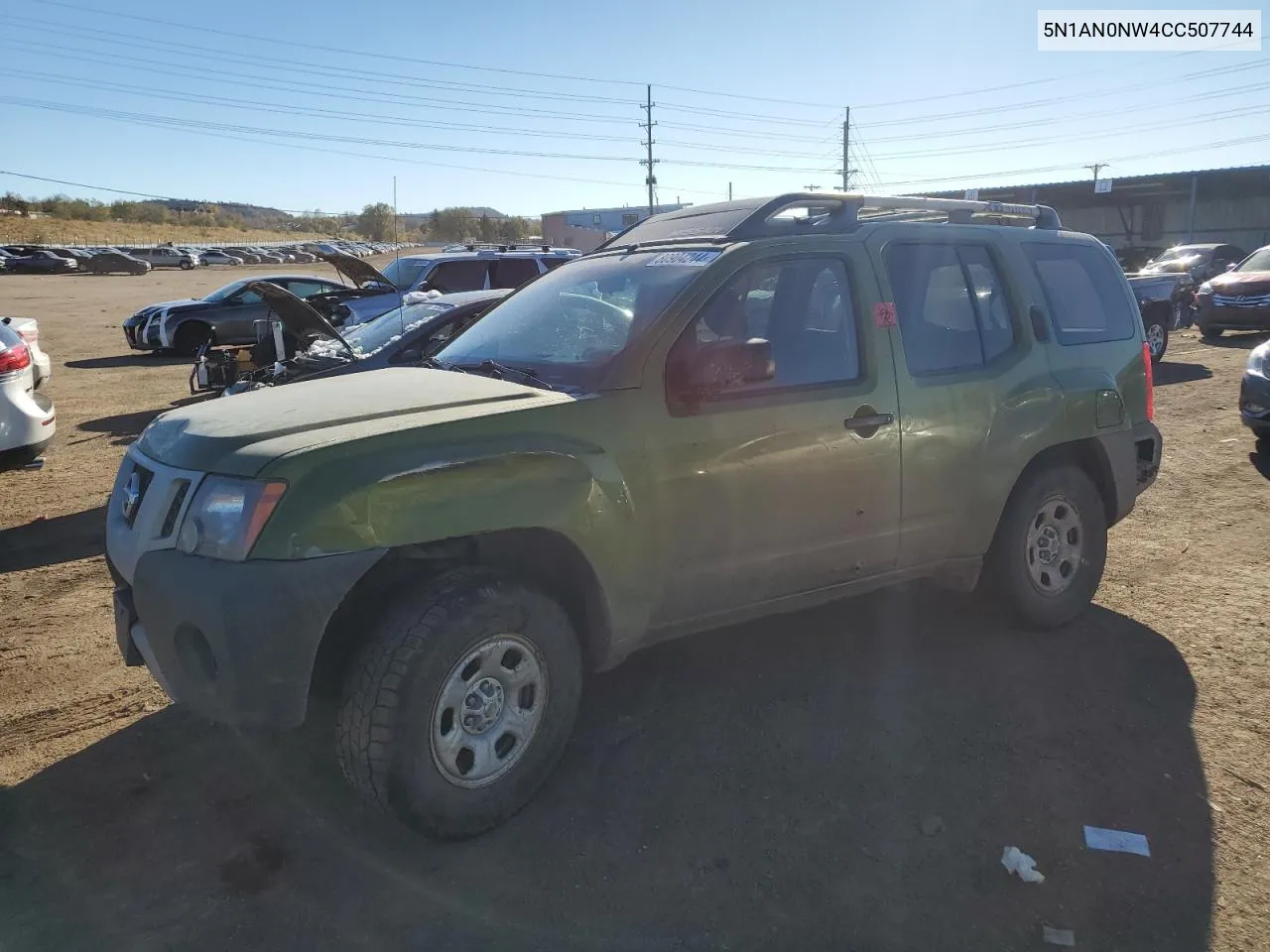 2012 Nissan Xterra Off Road VIN: 5N1AN0NW4CC507744 Lot: 80904244