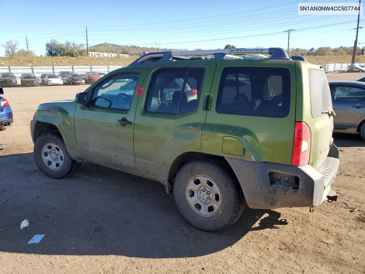 2012 Nissan Xterra Off Road VIN: 5N1AN0NW4CC507744 Lot: 80904244