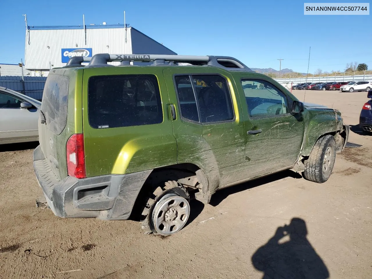 2012 Nissan Xterra Off Road VIN: 5N1AN0NW4CC507744 Lot: 80904244