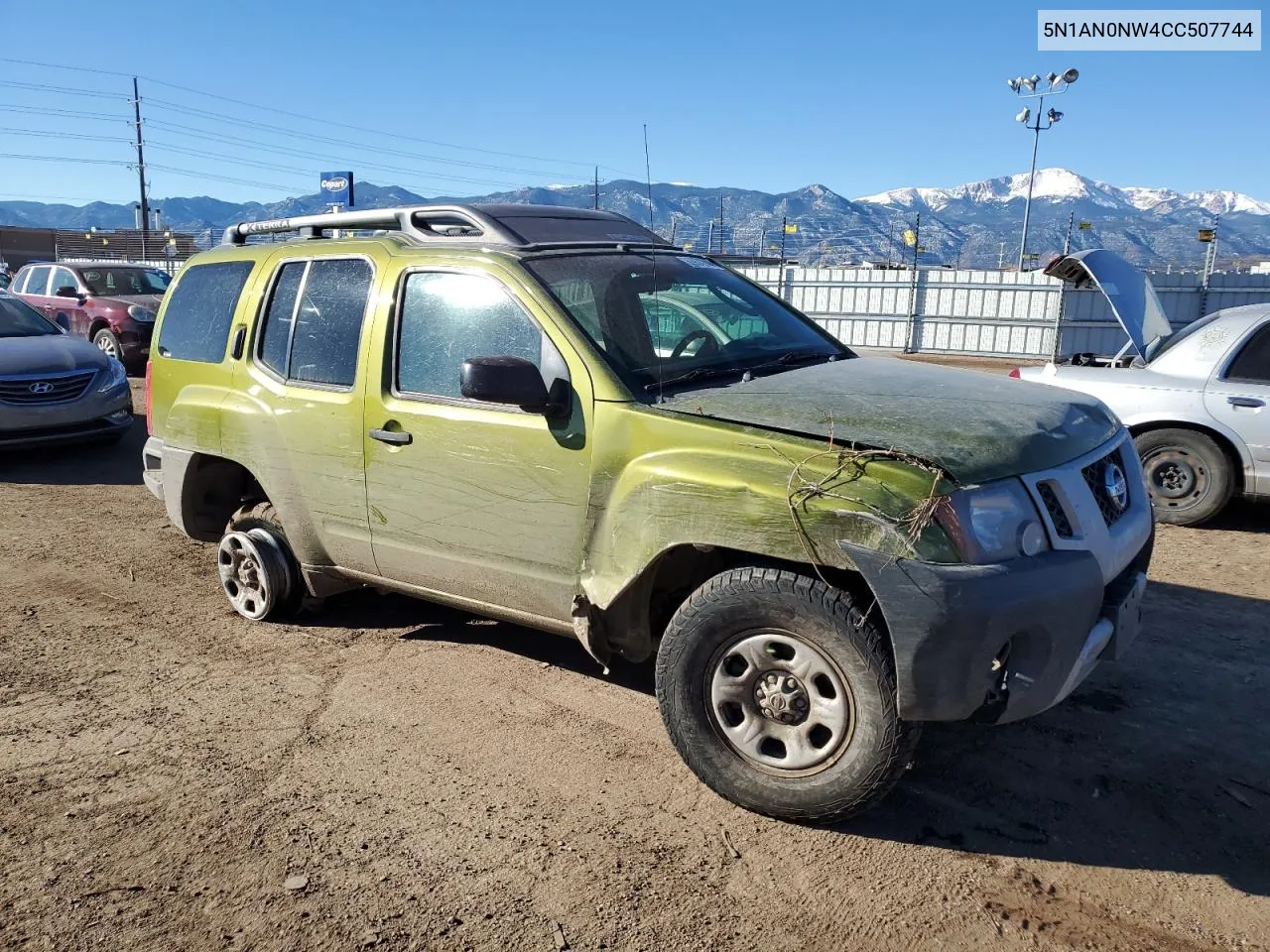 2012 Nissan Xterra Off Road VIN: 5N1AN0NW4CC507744 Lot: 80904244