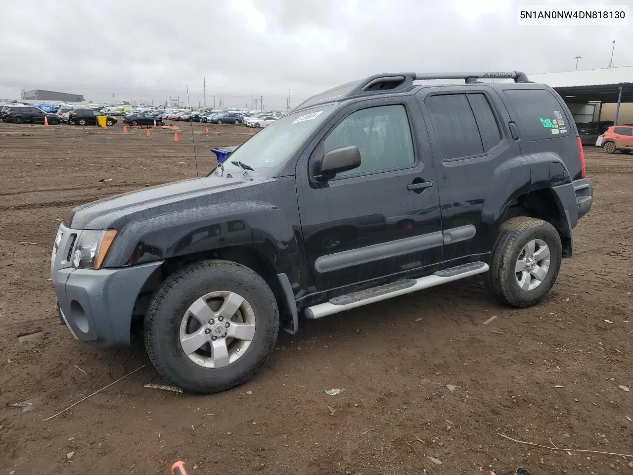 2013 Nissan Xterra X VIN: 5N1AN0NW4DN818130 Lot: 51399024