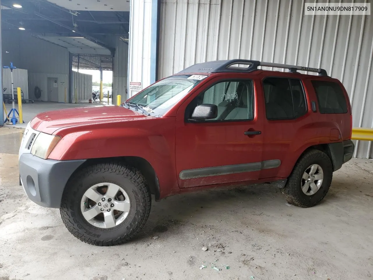 2013 Nissan Xterra X VIN: 5N1AN0NU9DN817909 Lot: 62805364