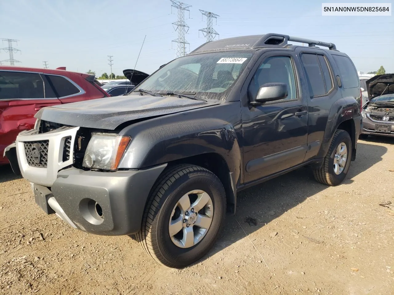 2013 Nissan Xterra X VIN: 5N1AN0NW5DN825684 Lot: 68273664