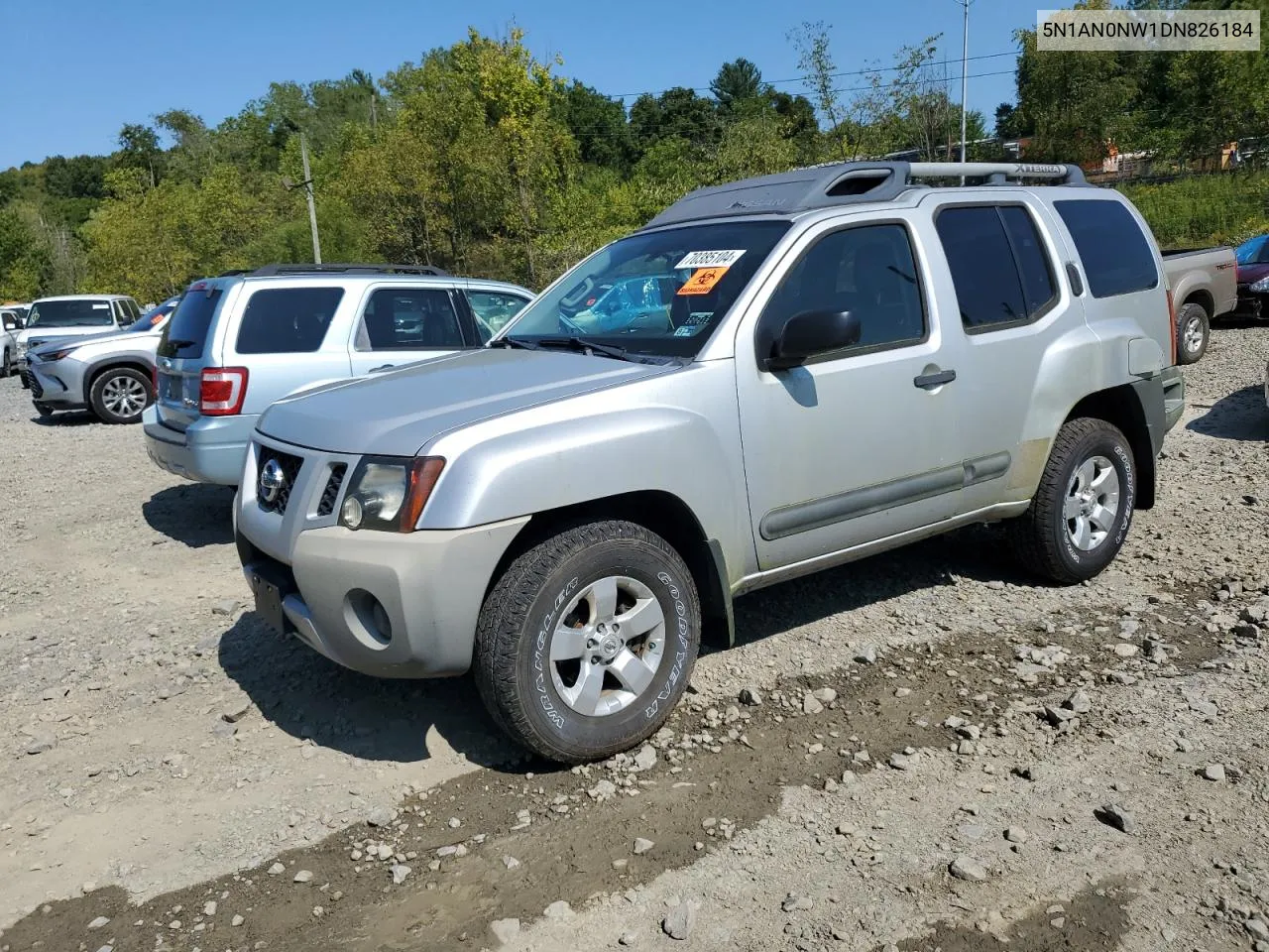 2013 Nissan Xterra X VIN: 5N1AN0NW1DN826184 Lot: 70385104