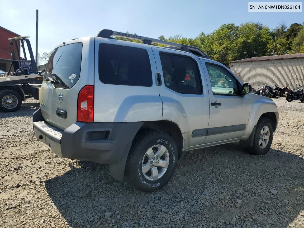 2013 Nissan Xterra X VIN: 5N1AN0NW1DN826184 Lot: 70385104