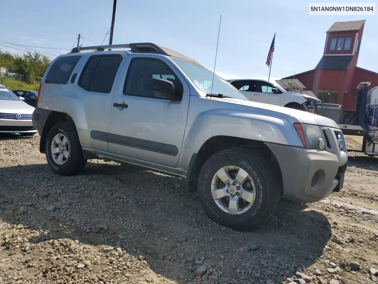 2013 Nissan Xterra X VIN: 5N1AN0NW1DN826184 Lot: 70385104