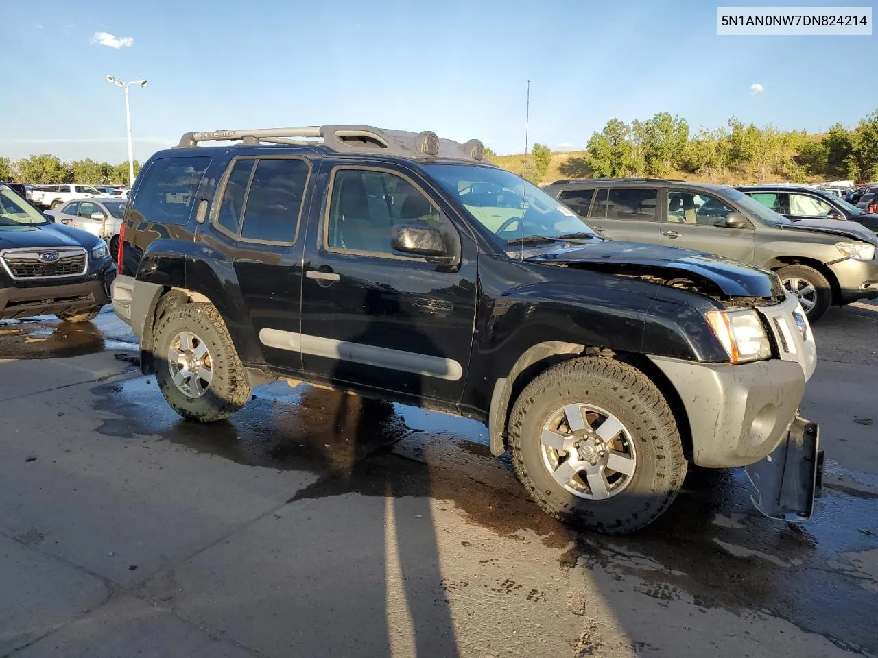 2013 Nissan Xterra X VIN: 5N1AN0NW7DN824214 Lot: 71391634