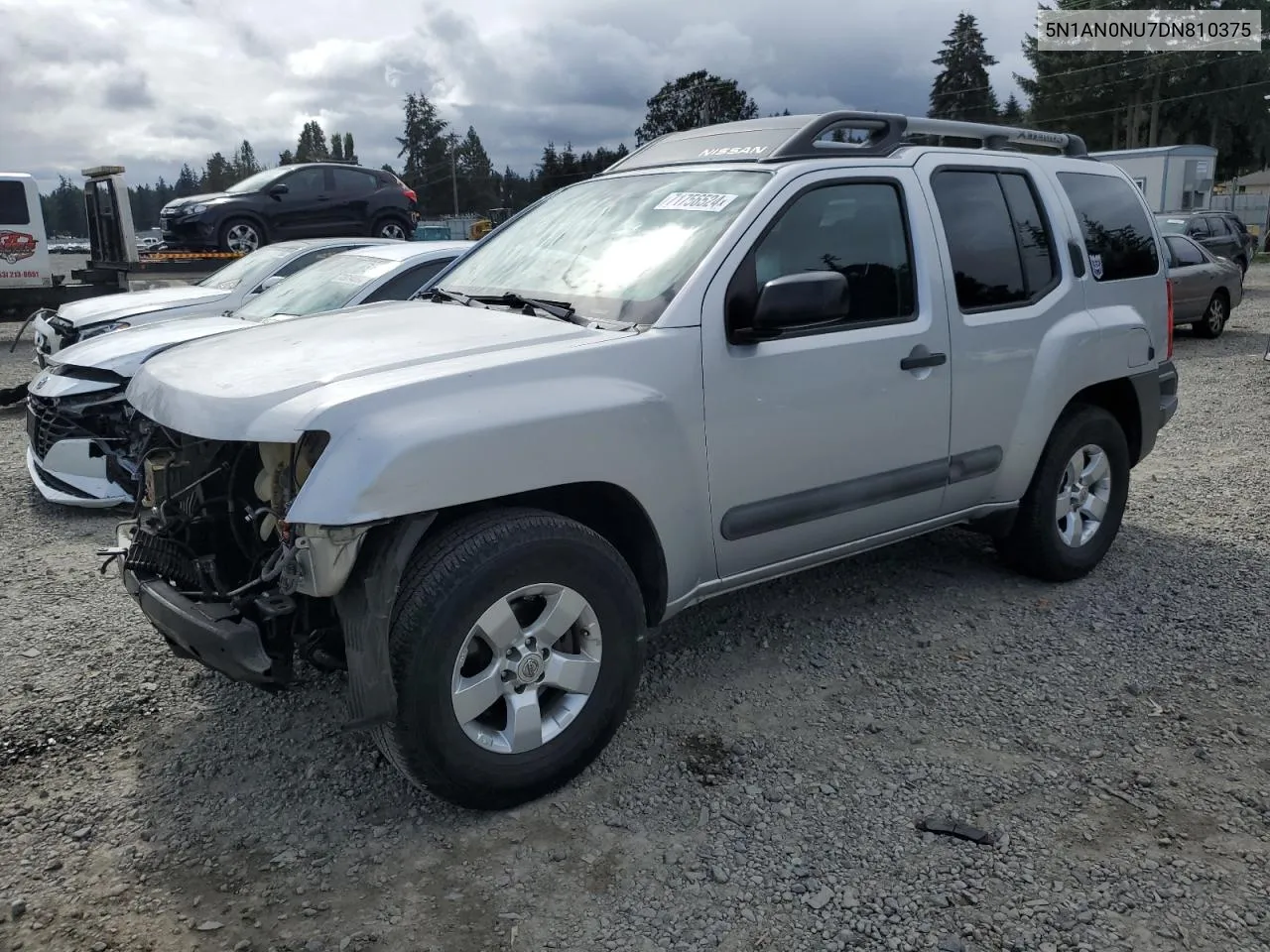 2013 Nissan Xterra X VIN: 5N1AN0NU7DN810375 Lot: 71756524