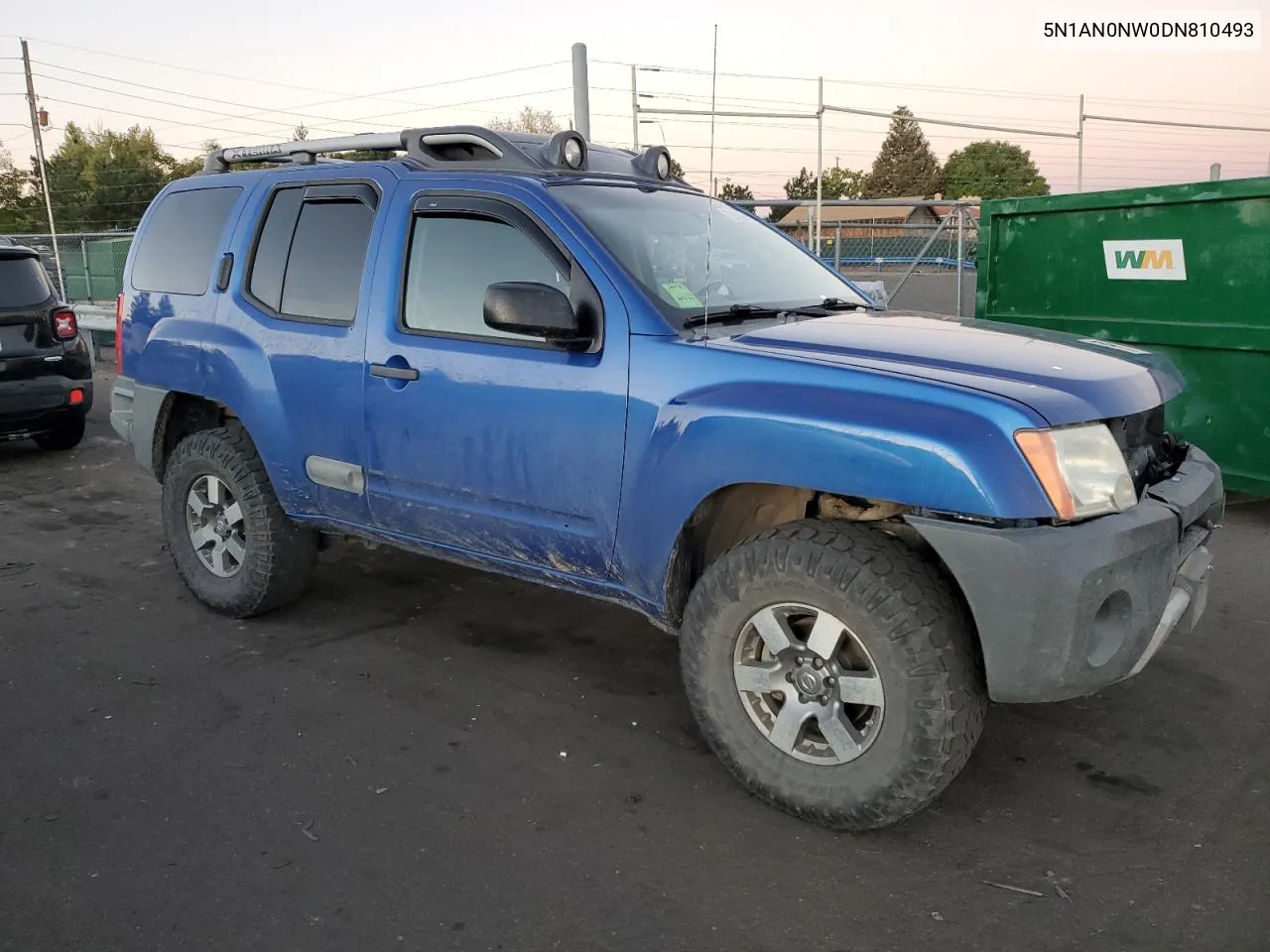 2013 Nissan Xterra X VIN: 5N1AN0NW0DN810493 Lot: 72012864