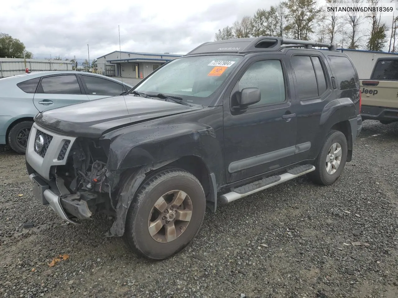 2013 Nissan Xterra X VIN: 5N1AN0NW6DN818369 Lot: 72747904