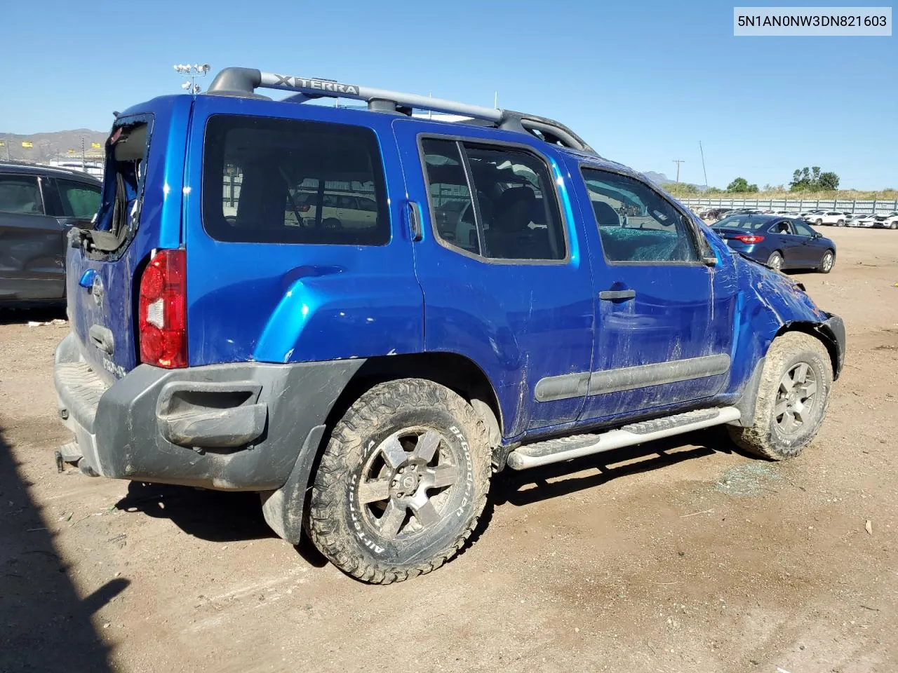 2013 Nissan Xterra X VIN: 5N1AN0NW3DN821603 Lot: 73316604