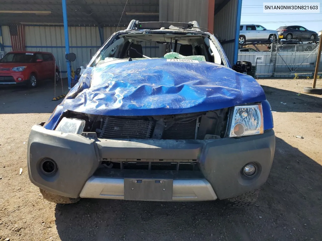 2013 Nissan Xterra X VIN: 5N1AN0NW3DN821603 Lot: 73316604