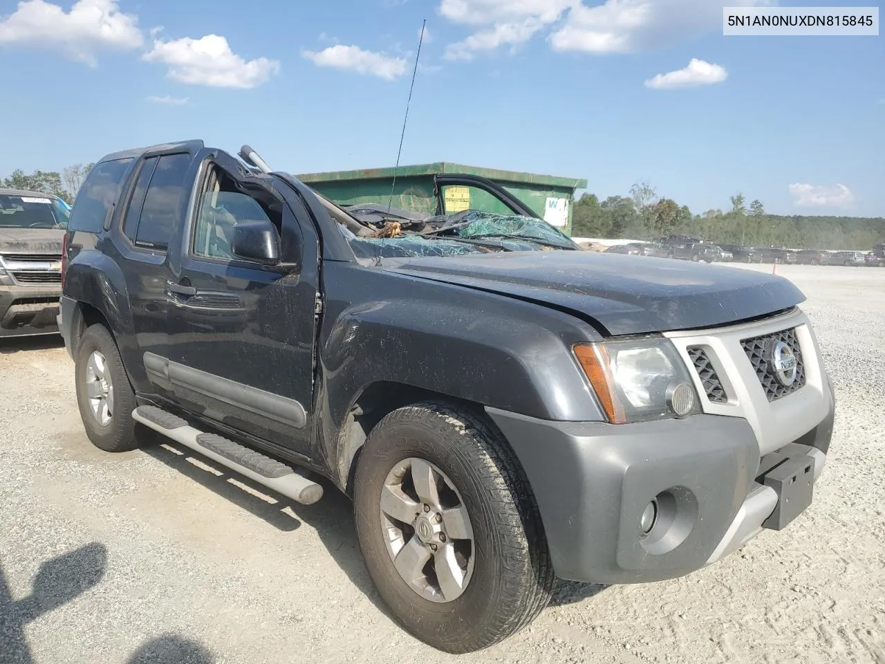 2013 Nissan Xterra X VIN: 5N1AN0NUXDN815845 Lot: 73883044