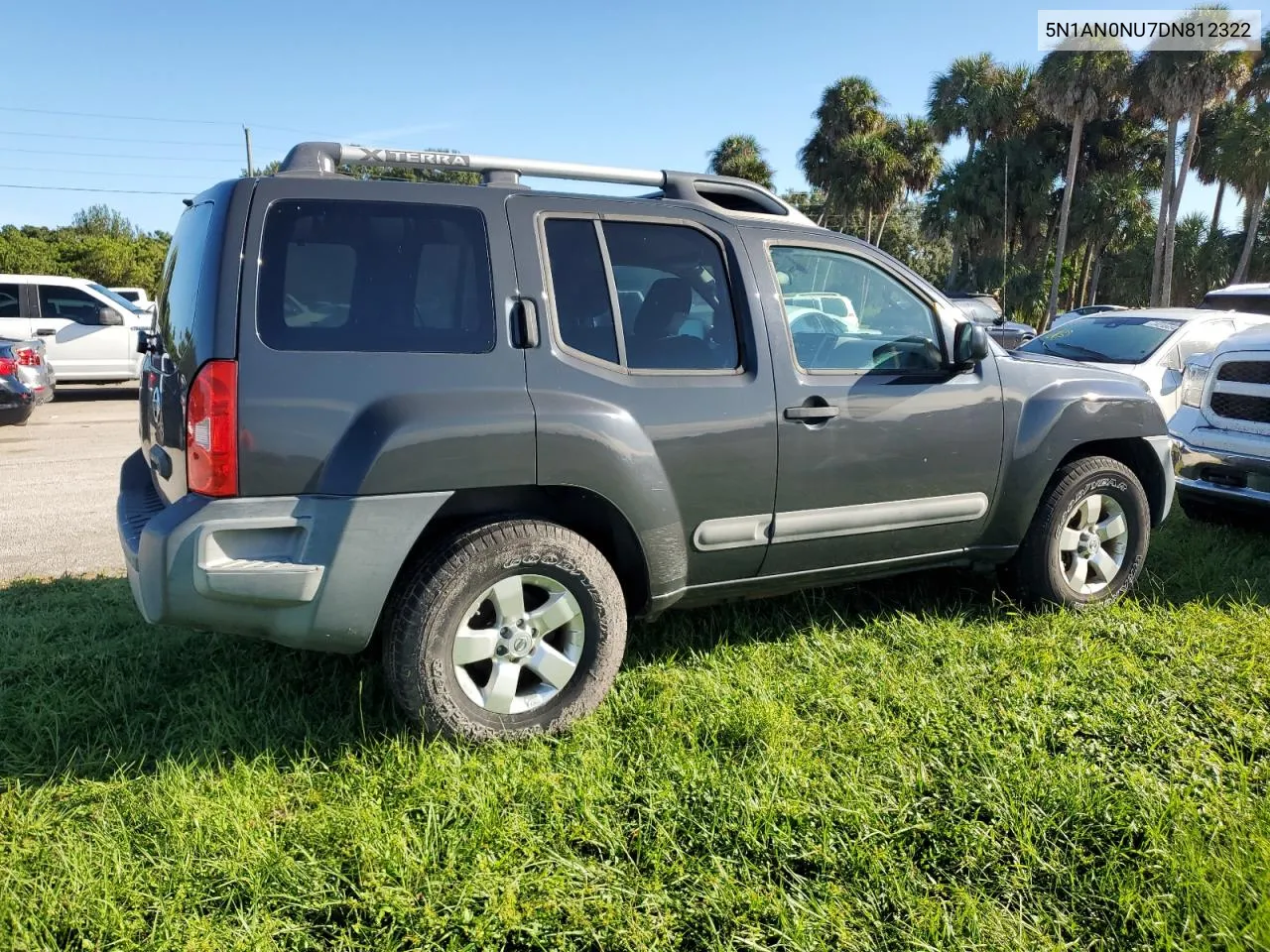 2013 Nissan Xterra X VIN: 5N1AN0NU7DN812322 Lot: 74433444