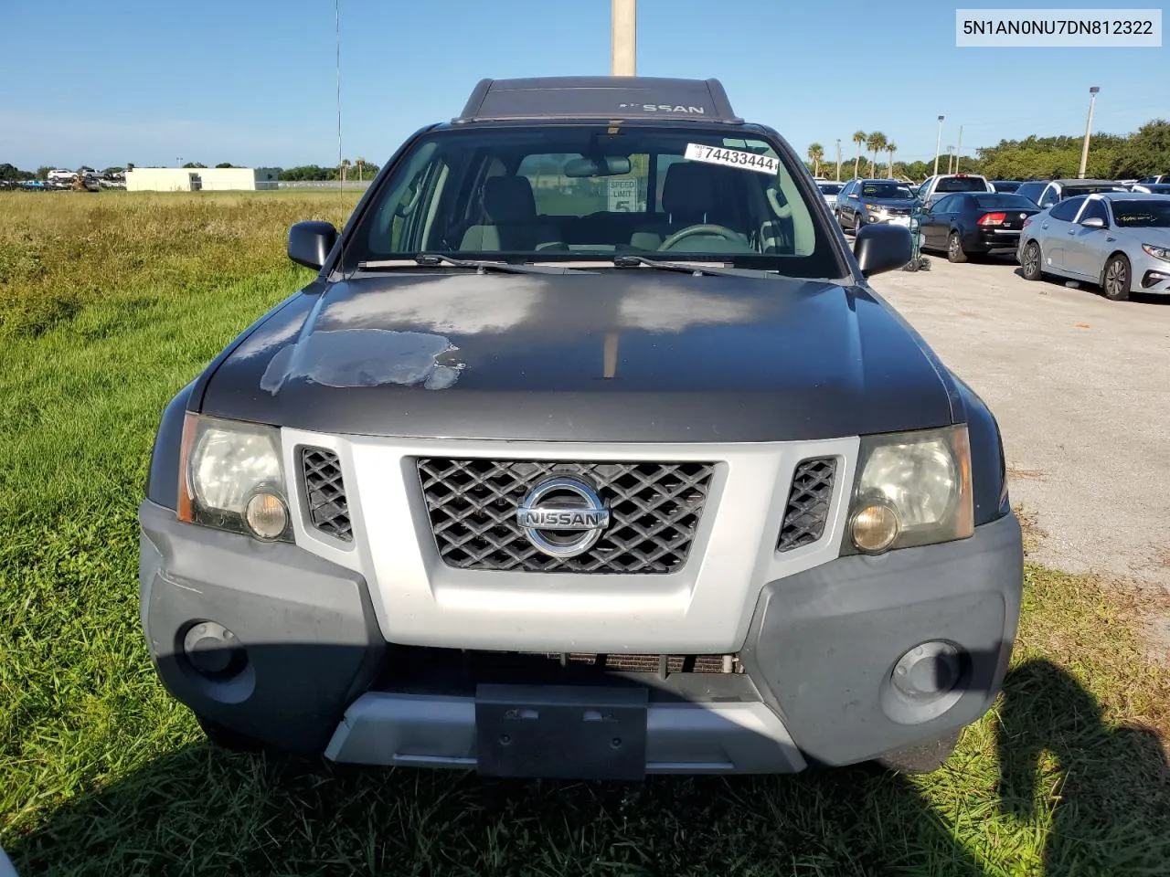 2013 Nissan Xterra X VIN: 5N1AN0NU7DN812322 Lot: 74433444