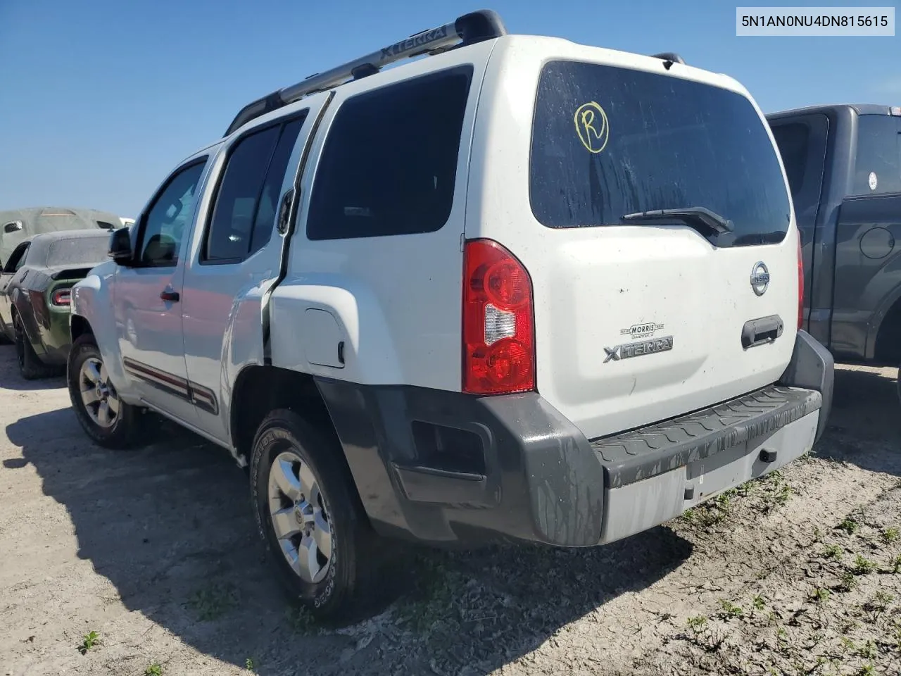 5N1AN0NU4DN815615 2013 Nissan Xterra X