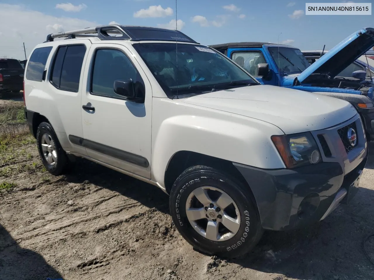 2013 Nissan Xterra X VIN: 5N1AN0NU4DN815615 Lot: 74511074