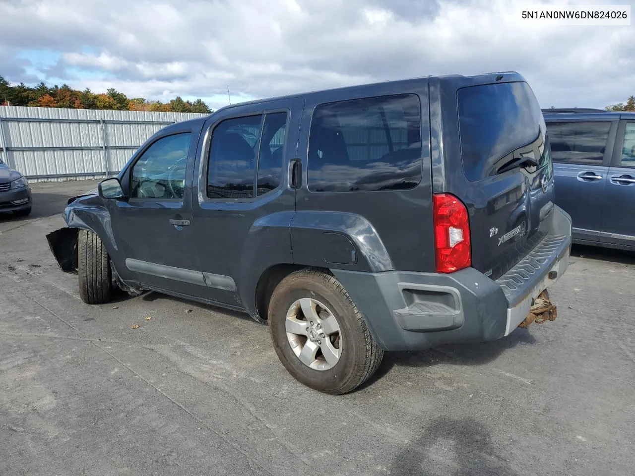 2013 Nissan Xterra X VIN: 5N1AN0NW6DN824026 Lot: 75386784