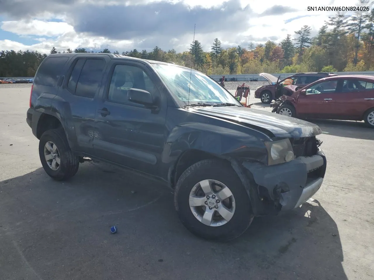 2013 Nissan Xterra X VIN: 5N1AN0NW6DN824026 Lot: 75386784