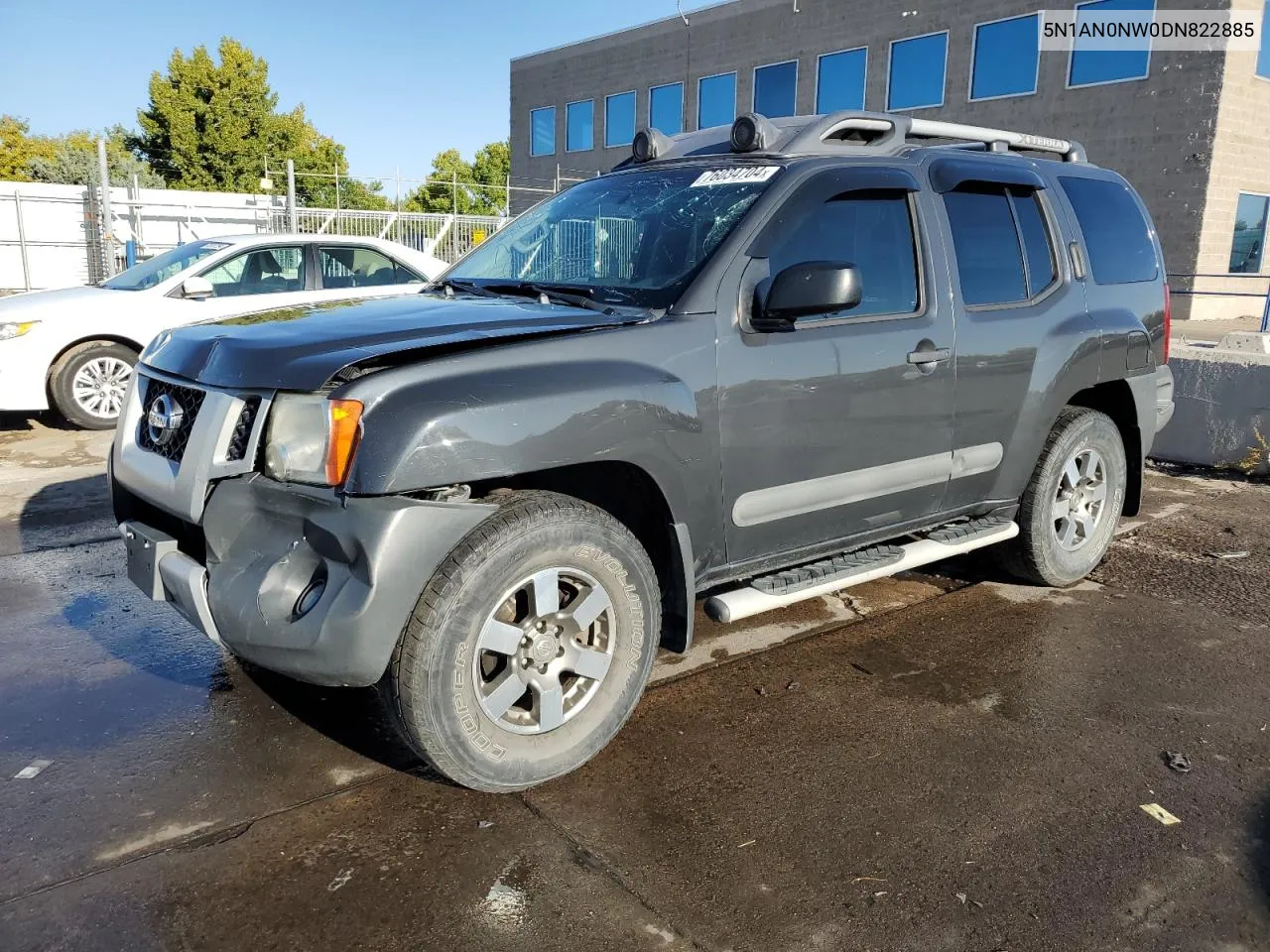 2013 Nissan Xterra X VIN: 5N1AN0NW0DN822885 Lot: 76034704