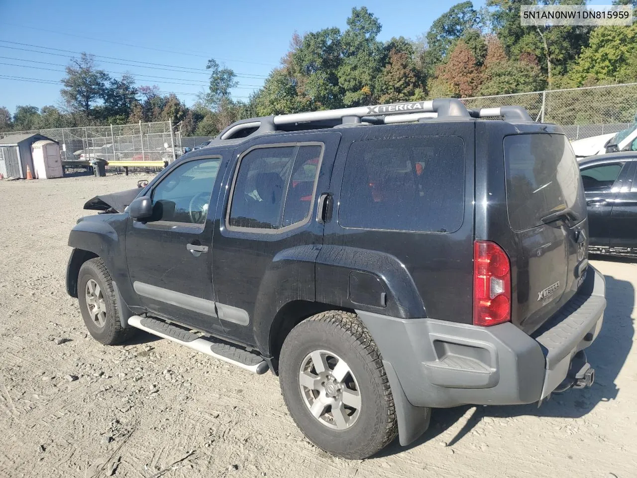 2013 Nissan Xterra X VIN: 5N1AN0NW1DN815959 Lot: 76390304