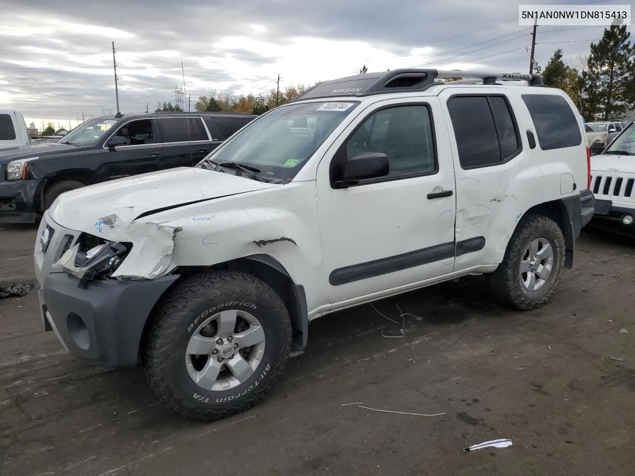 2013 Nissan Xterra X VIN: 5N1AN0NW1DN815413 Lot: 76836744