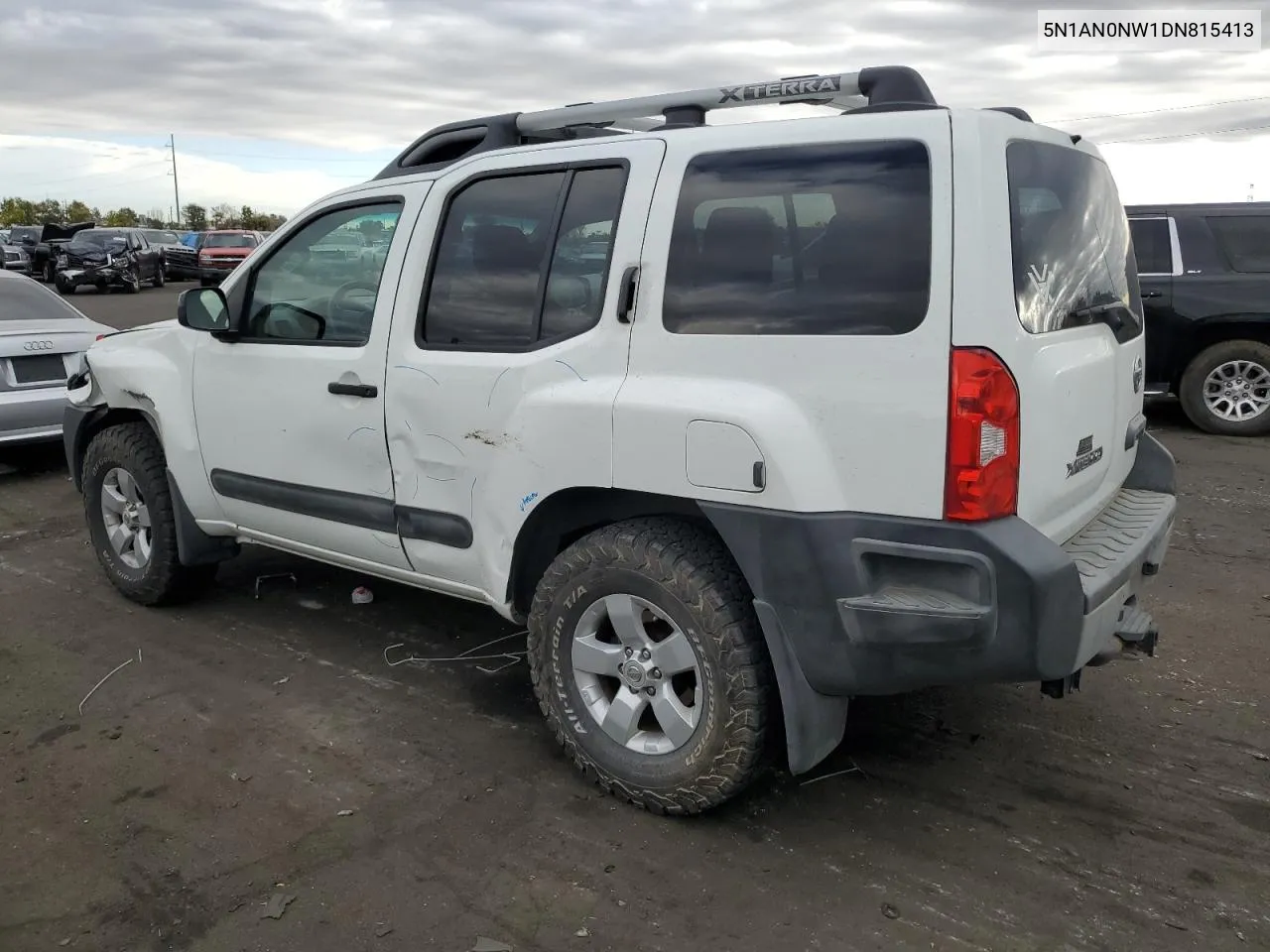 2013 Nissan Xterra X VIN: 5N1AN0NW1DN815413 Lot: 76836744