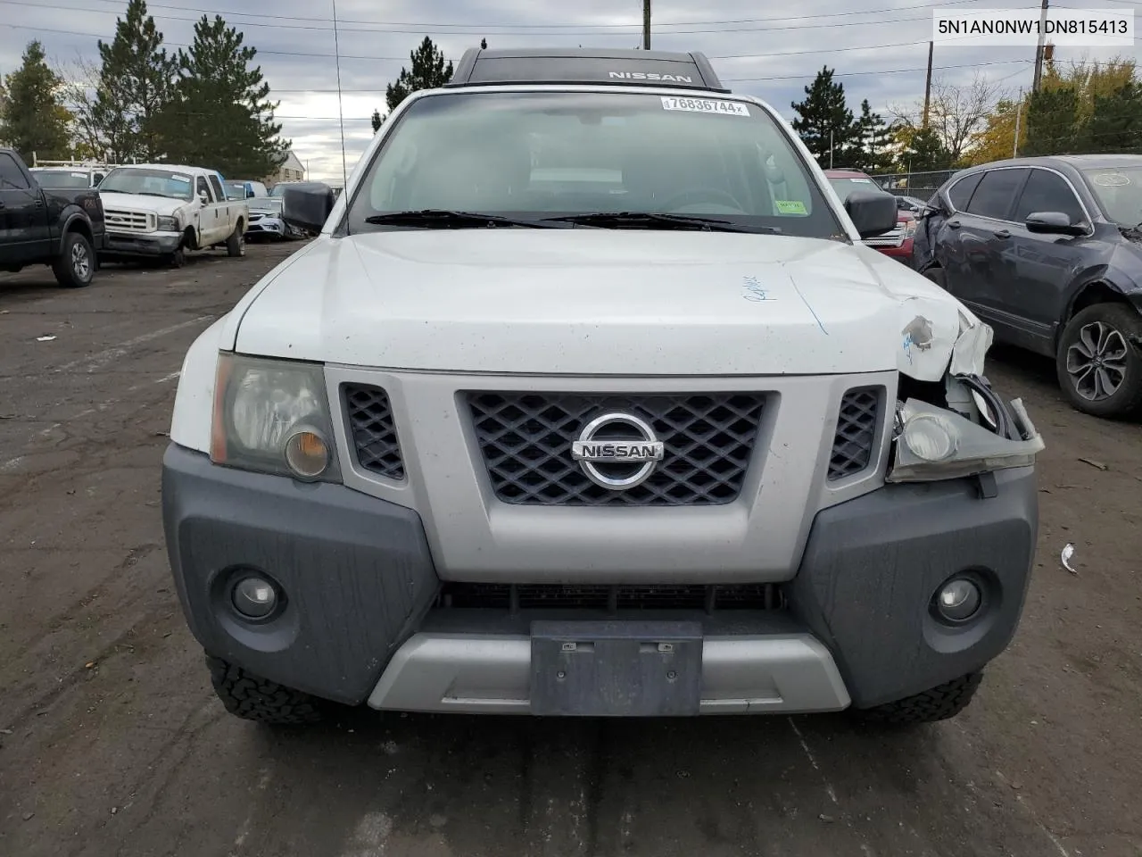 2013 Nissan Xterra X VIN: 5N1AN0NW1DN815413 Lot: 76836744