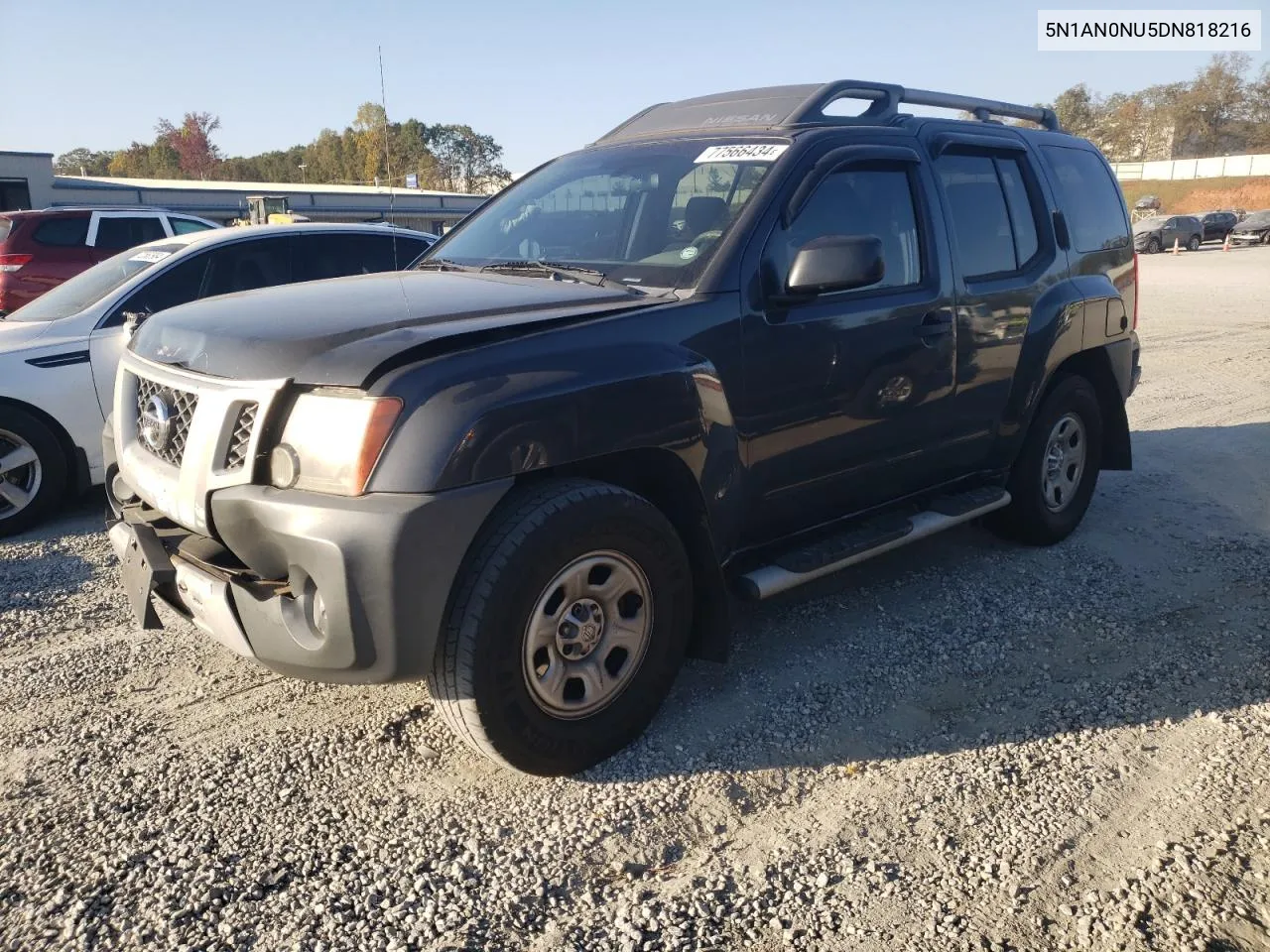 2013 Nissan Xterra X VIN: 5N1AN0NU5DN818216 Lot: 77566434