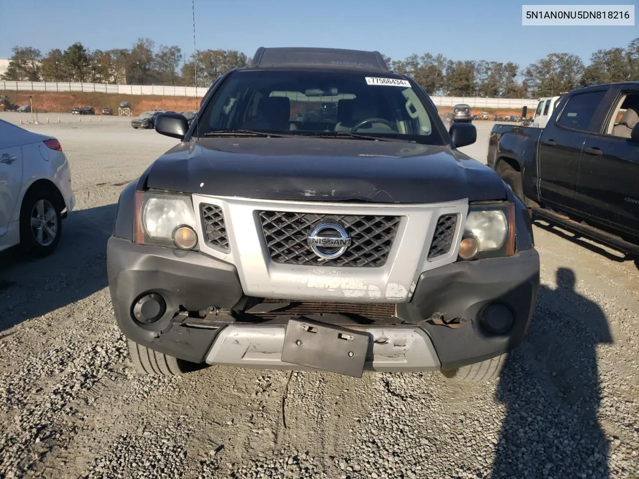 2013 Nissan Xterra X VIN: 5N1AN0NU5DN818216 Lot: 77566434